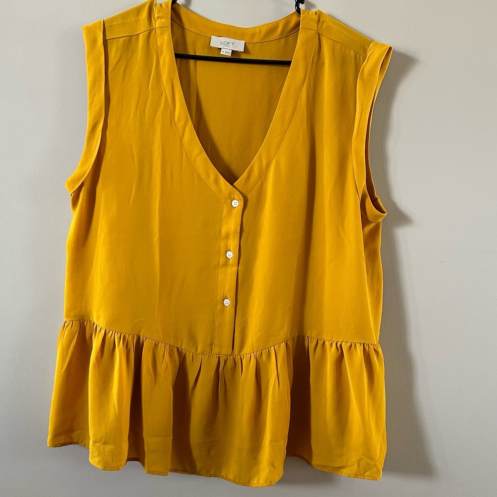Loft Sleeveless Blouse